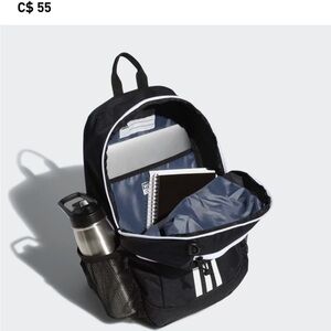 🏫 Adidas Young BTS Creator 2 Backpack Black/White - Unisex 🏫